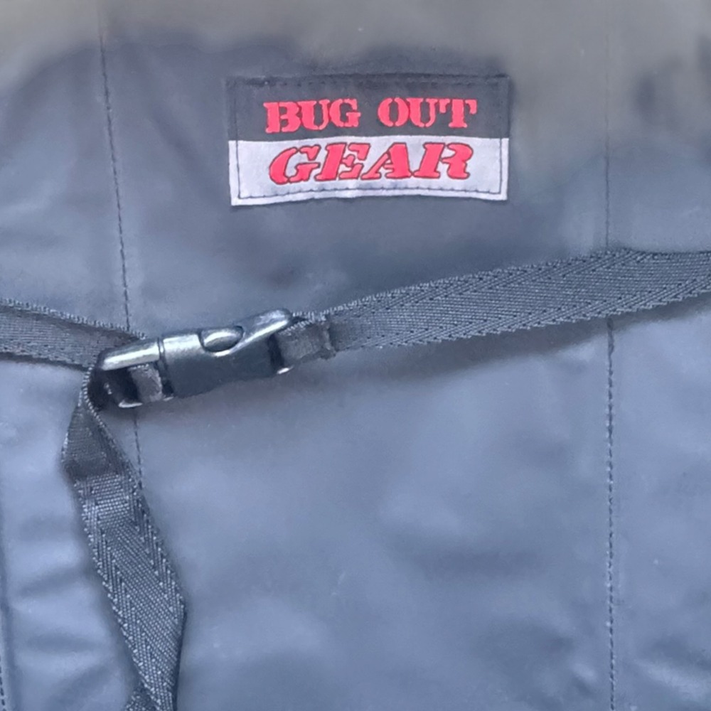Sandpiper of California Bug Out Bag Black Tactical Expandable Backpack Canvas - Picture 9 of 10